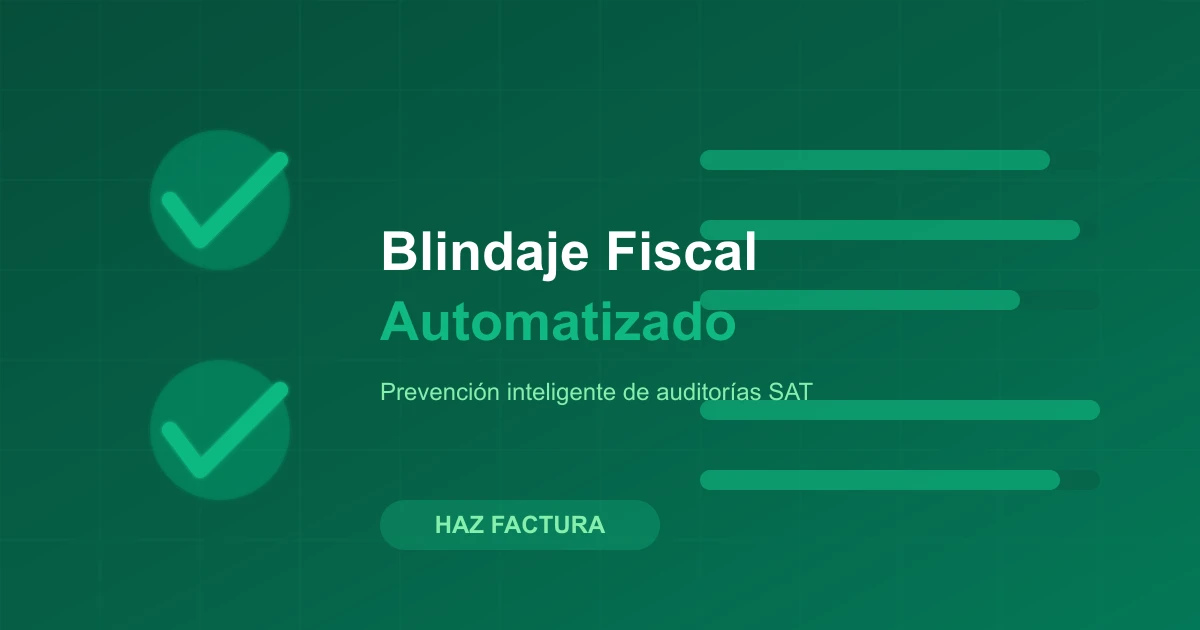 Cómo blindar tu negocio ante las auditorías del SAT mediante la automatización fiscal